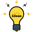 Service-Learning Project Ideas - Light Bulb