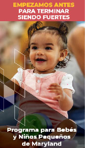 Maryland Infants and Toddlers Program Brochure Spanish