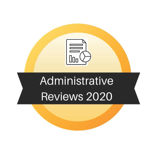 Administrative Review Summaries 2020