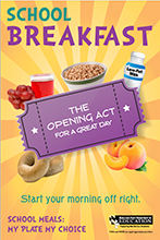 School Breakfast Poster